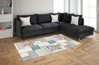 روفرشی کشدار ضد اب مخمل شانل ابریشم کد 58k سایز 24 متری