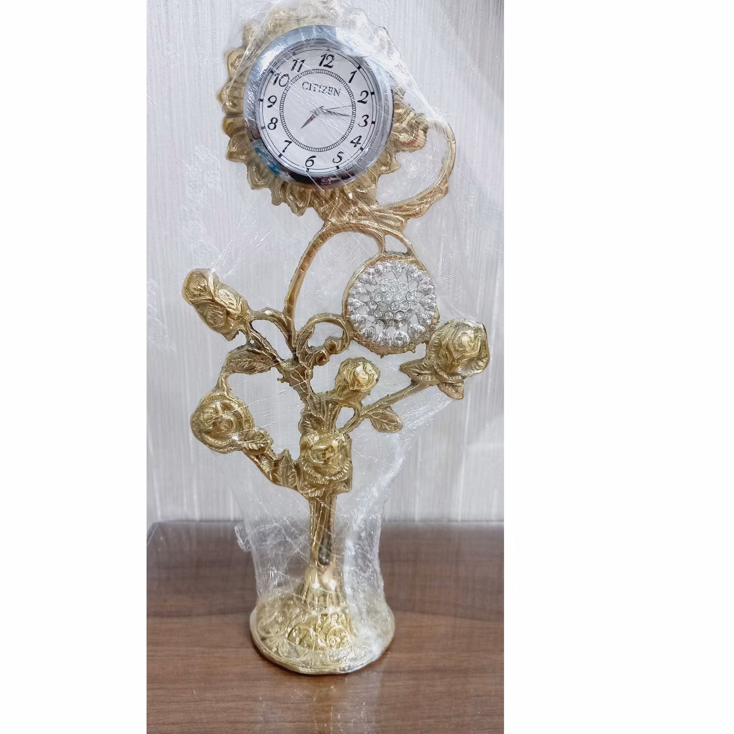 ساعت رومیزی برنزی