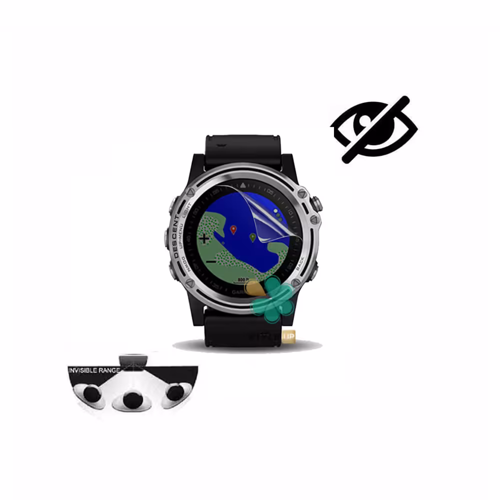 محافظ صفحه ساعت حریم شخصی نانو مناسب Garmin Descent Mk1