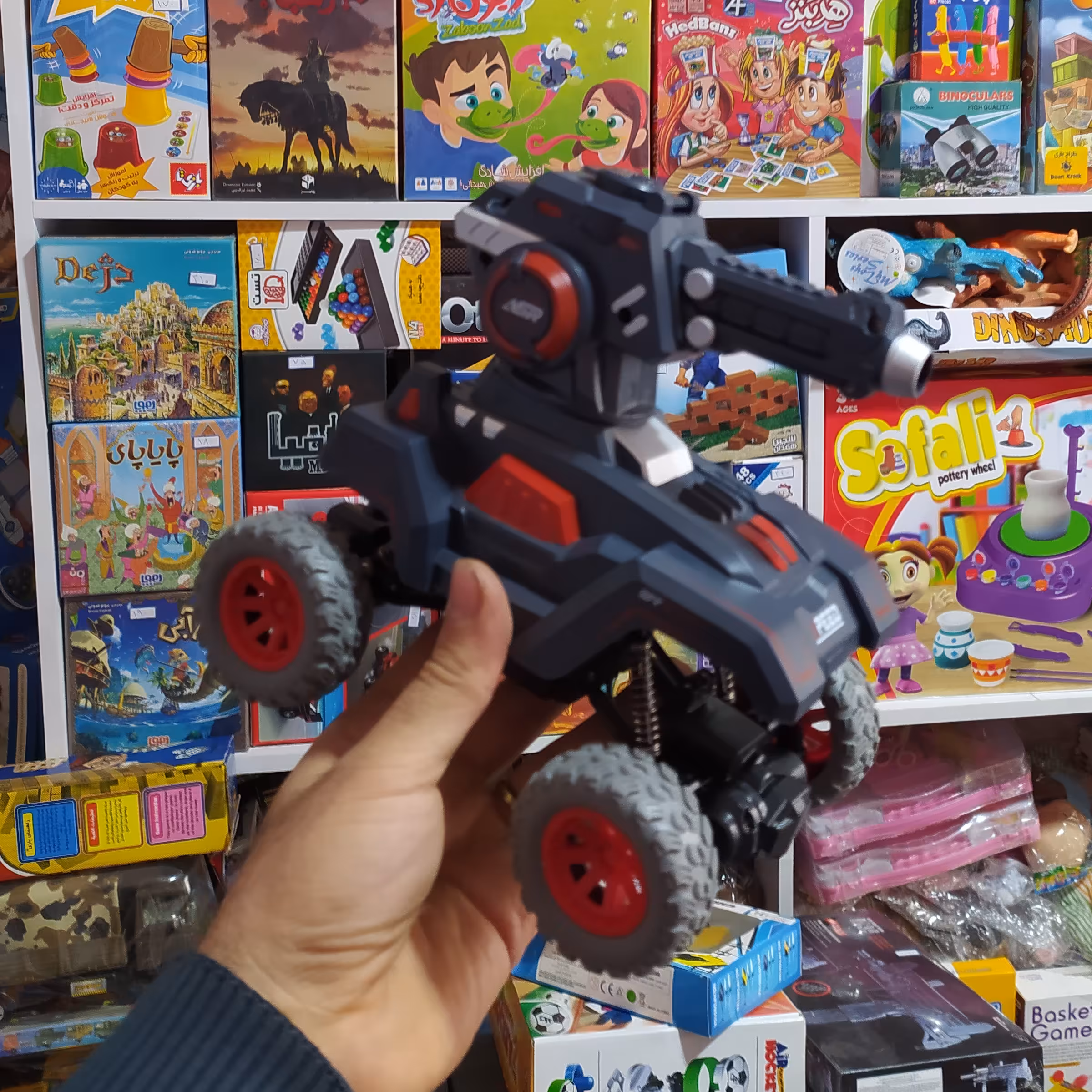 تانک کنترلی شارژی تیر پرتاب کن 