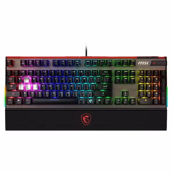 کیبورد گیمینگ ام اس آی مدل VIGOR GK80 SILVER - پردیس پازار
