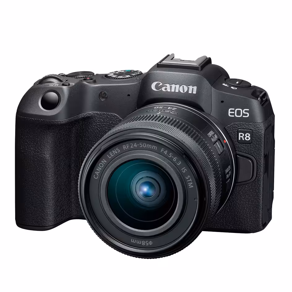 دوربین Canon EOS R8 به همراه لنز RF 24-50mm STM