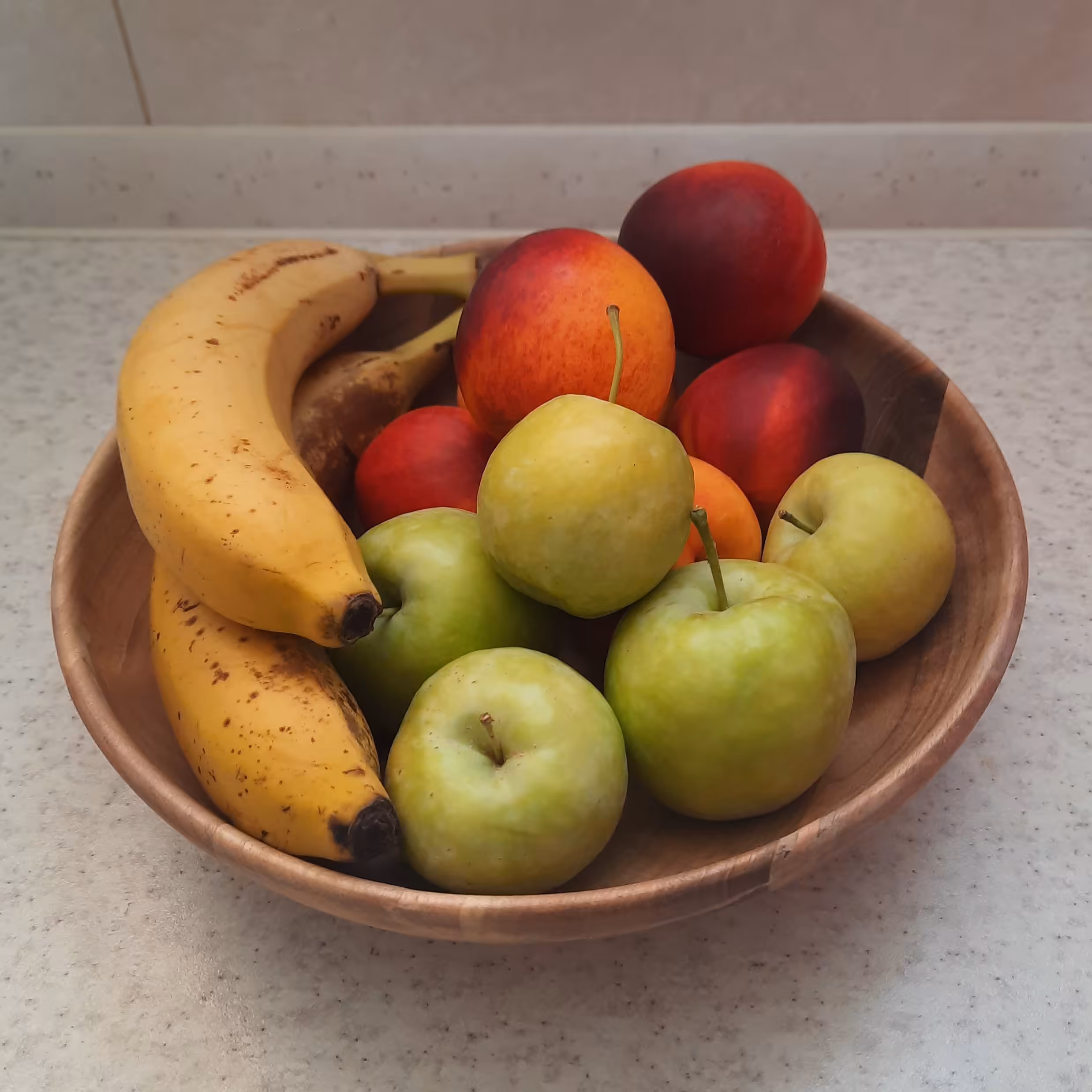 کاسه چوبی ساده