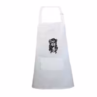 پیشبند سفید طرح دار 12