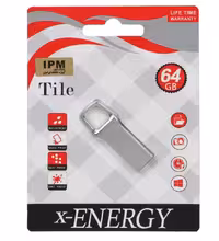 فلش مموری ایکس انرژی مدل Tile USB 2.0 ظرفیت 64 گیگابایت