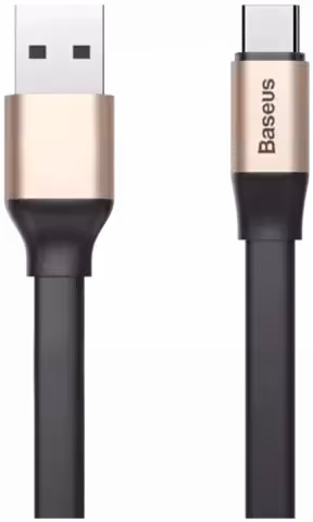 کابل شارژ 23 سانتی متری USB به TYPE-C باسئوس مدل Nimble CATMBJ-OV