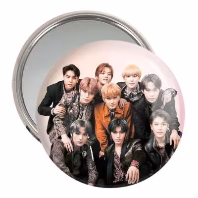 آینه جیبی خندالو مدل گروه NCT کد 12209