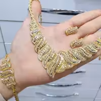 سرویس خامه ای نقره عیار 925 روکش طلا عینا طلا