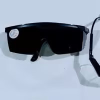 عینک یووی مدل دودی تک پلاست