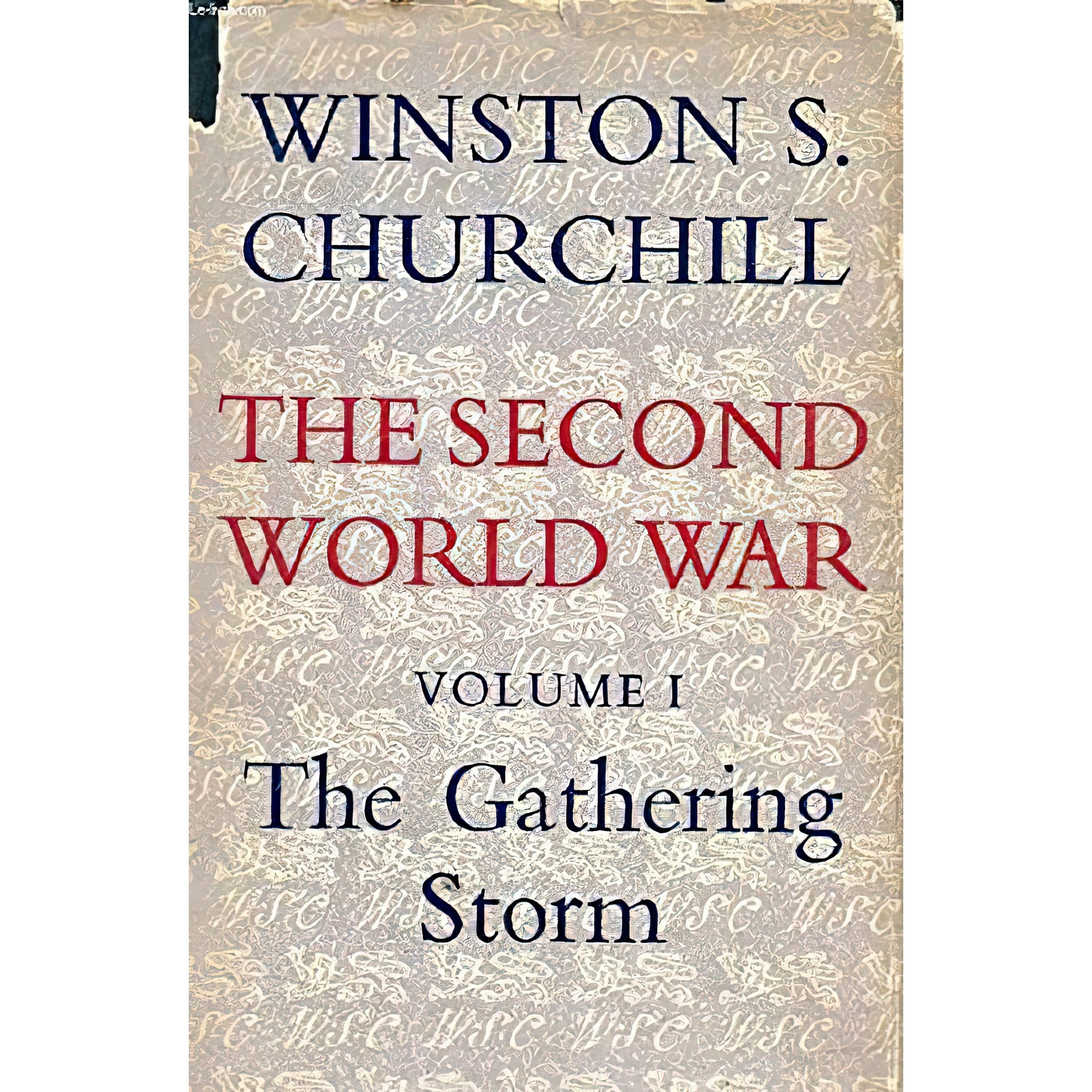 کتاب زبان اصلی The Gathering Storm اثر Winston S Churchill