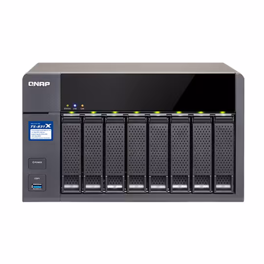 قیمت و خرید ذخيره ساز تحت شبکه کيونپ مدل TS-831X-4G | یاس ارتباط