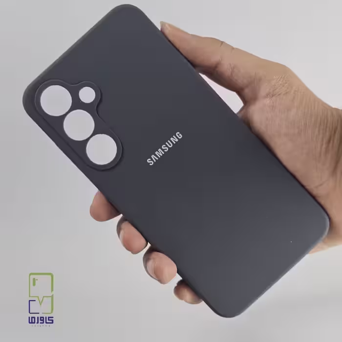 قاب گوشی سامسونگ S24 FE سیلیکونی|خاکستری samsung s24 fe