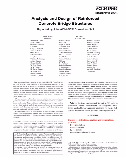 󾕇 دانلود کتاب Analysis And Design Of Reinforced Concrete Bridge Structures, 1995 - دانلود کتاب های دانشگاهی