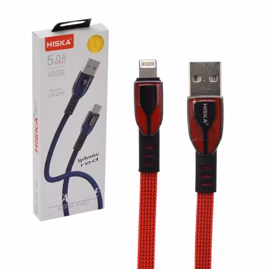 کابل آیفون هیسکا (HISKA) طول 1 متر مدل LX-293

