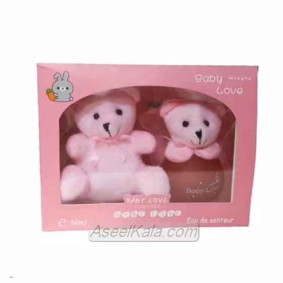 پک ادکلن و عروسک کودک