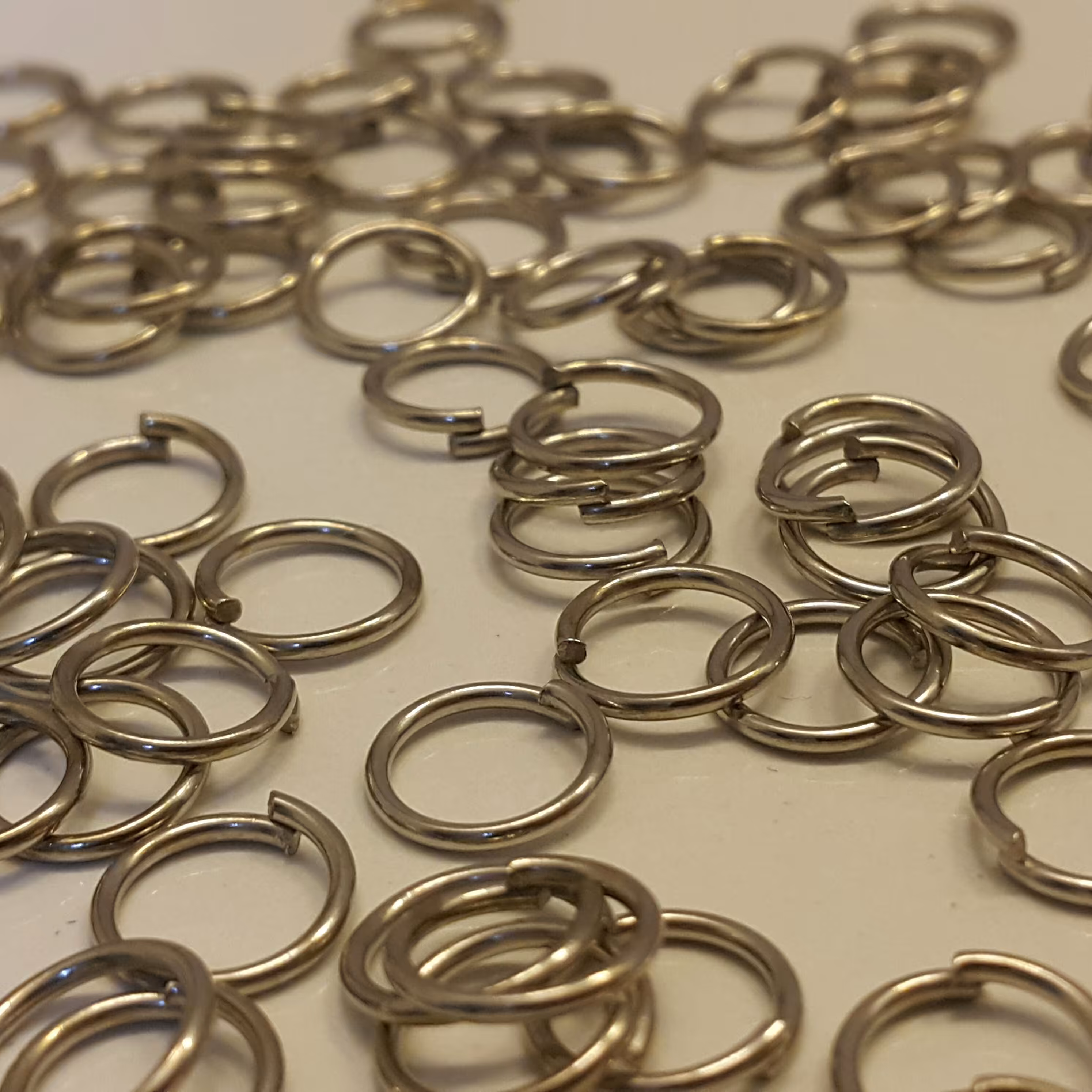 بسته 1000 عددی حلقه کوچک رابط جاکلیدی و جاسوئیچی، عمده