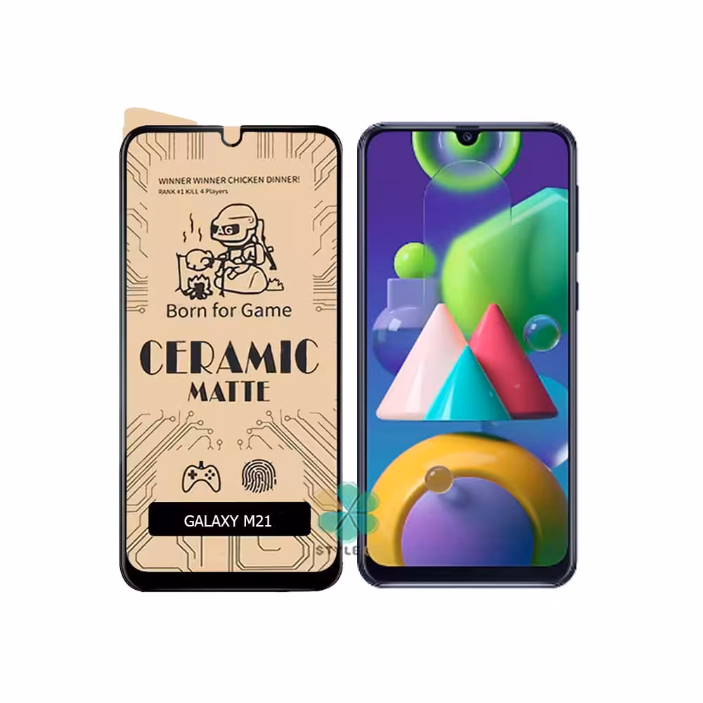 گلس سرامیکی مات گوشی سامسونگ Samsung Galaxy M21