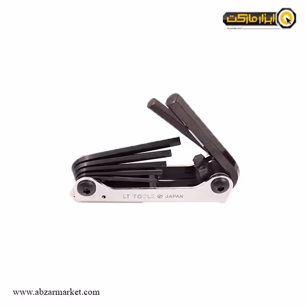 آچار آلن شش گوش لایت چاقویی 7 عددی مدل 2-009