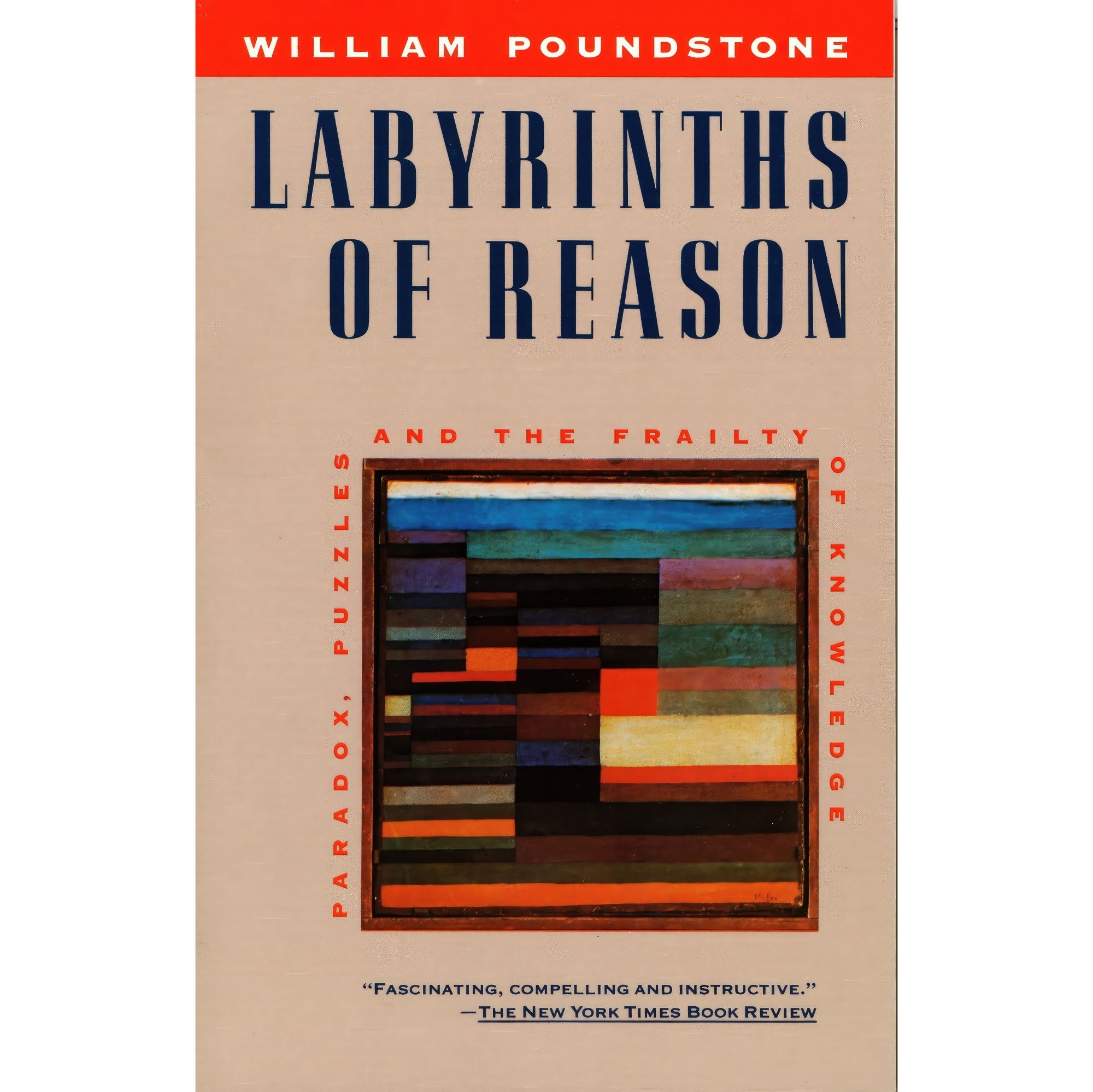 کتاب زبان اصلی Labyrinths of Reason اثر William Poundstone