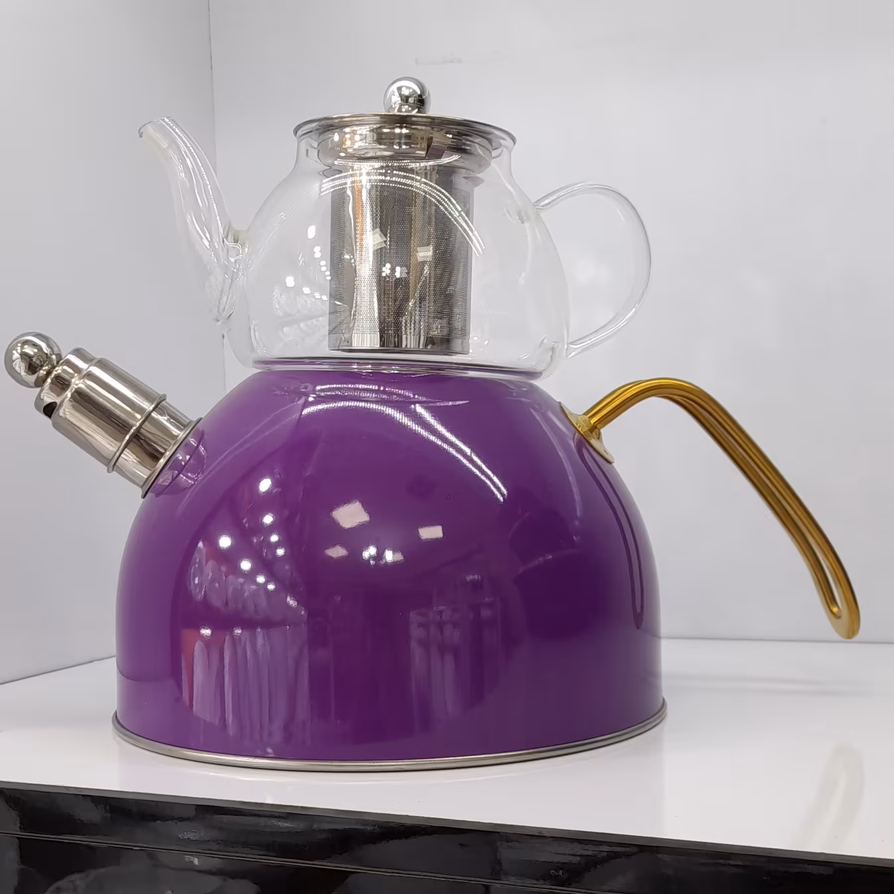 کتری و قوری سوتی