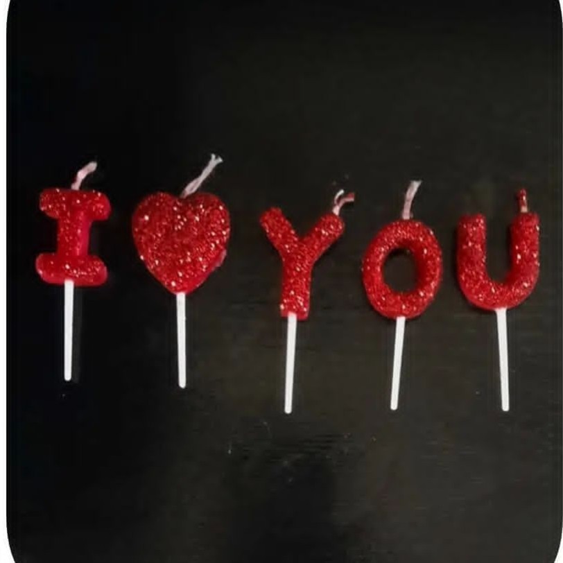 شمع اکلیلی Iloveyou