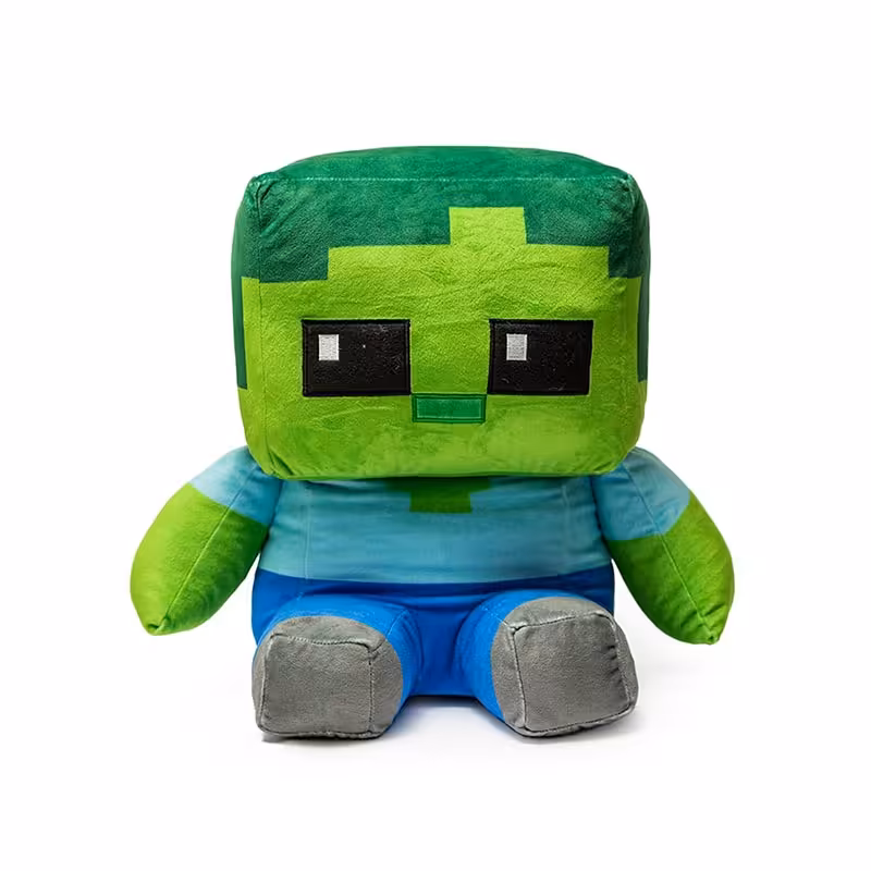 عروسک ماینکرافت زامبی  Minecraft zambi سایز بزرگ کد AF100266