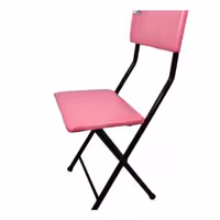 صندلی تاشو مدل یاس رنگ صورتی (پس کرایه)