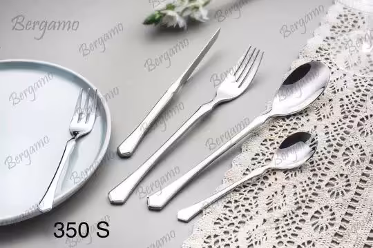 سرویس قاشق وچنگال 38 پارچه 6 نفره برگامو کد 350S Bergamo