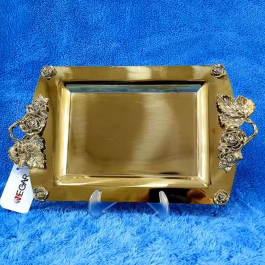 سینی استیل نگیر نگار مدل 600