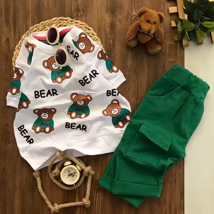 ست تیشرت و شلوارک اسپرت