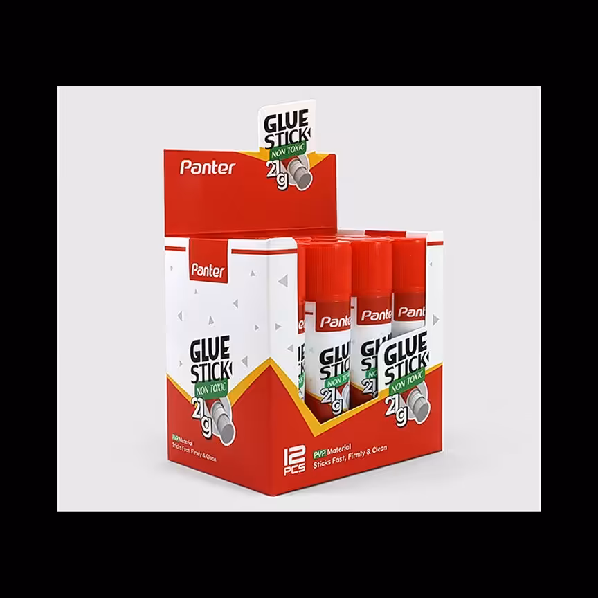 چسب ماتیکی GS419 پنتر  21گرم یک بسته ی 12 عددی