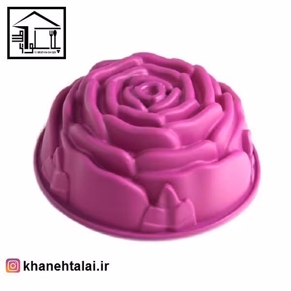 قالب ژله رز بزرگ سییکونی کد:(106)