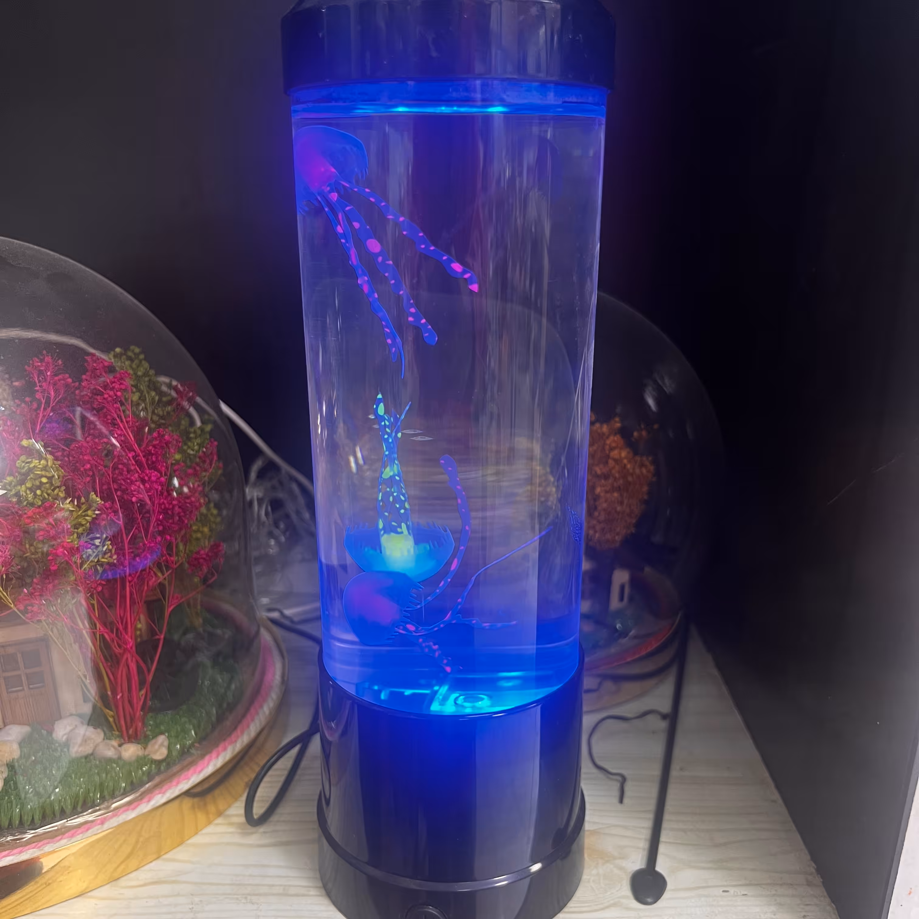 آباژور  و چراغ خواب آکواریوم عروس دریایی