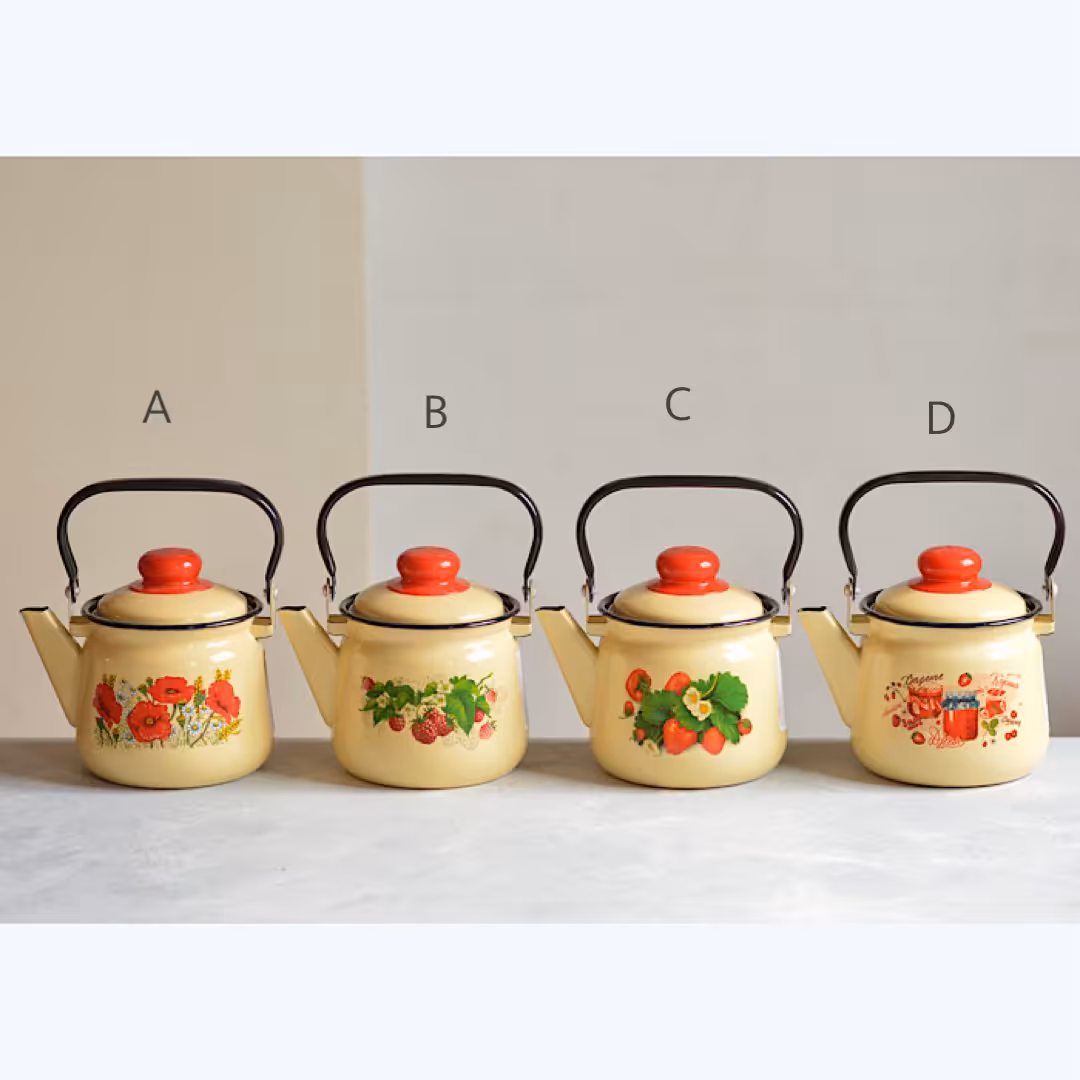 کتری لعابی کوچک