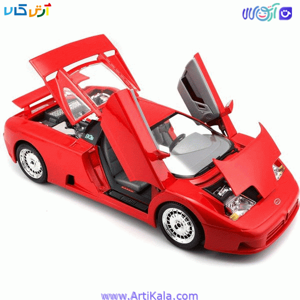 ماکت ماشین بوگاتی مقیاس 1:18 مدل Bugatti EB 110