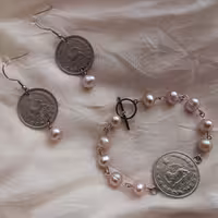 ست مروارید و سکه