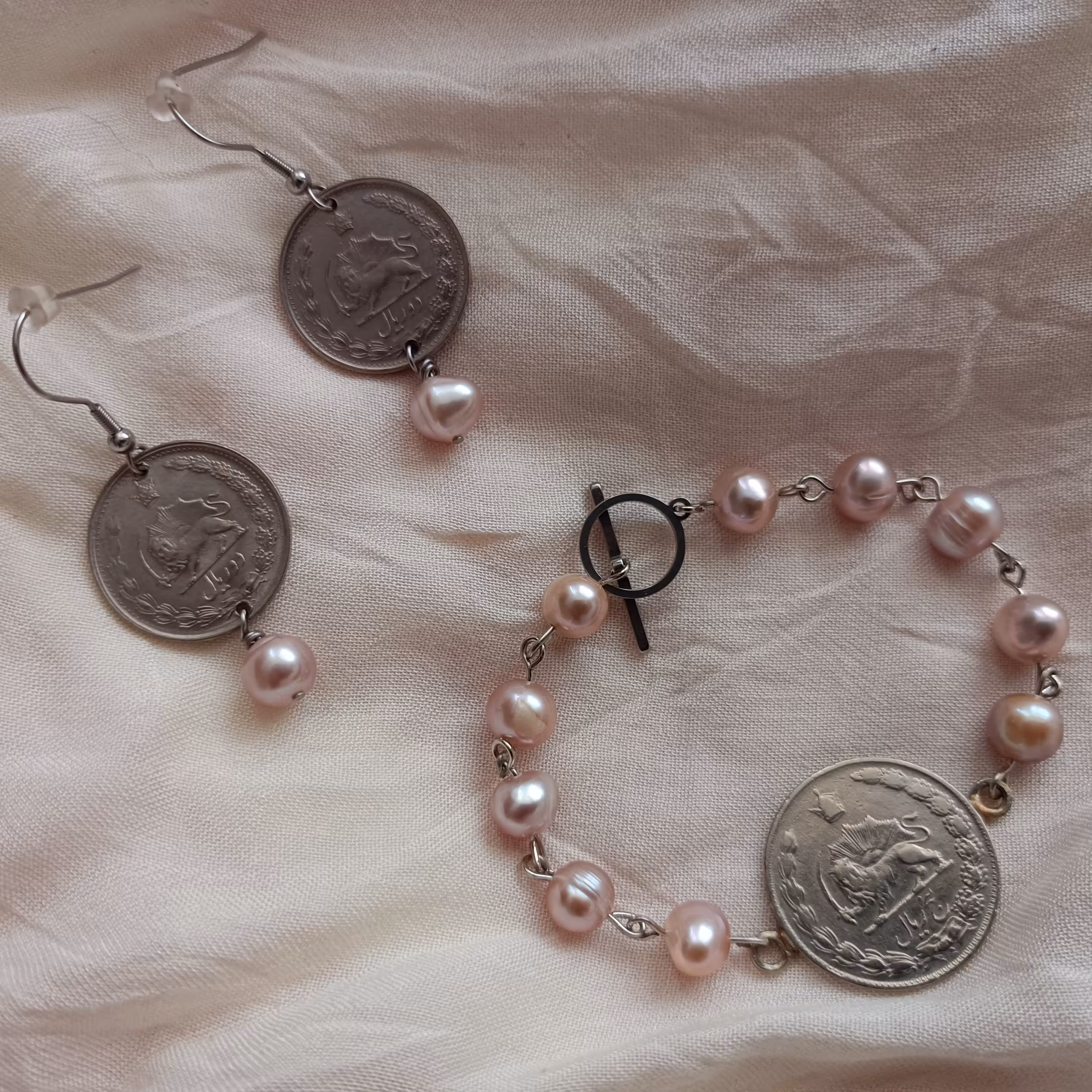 ست مروارید و سکه