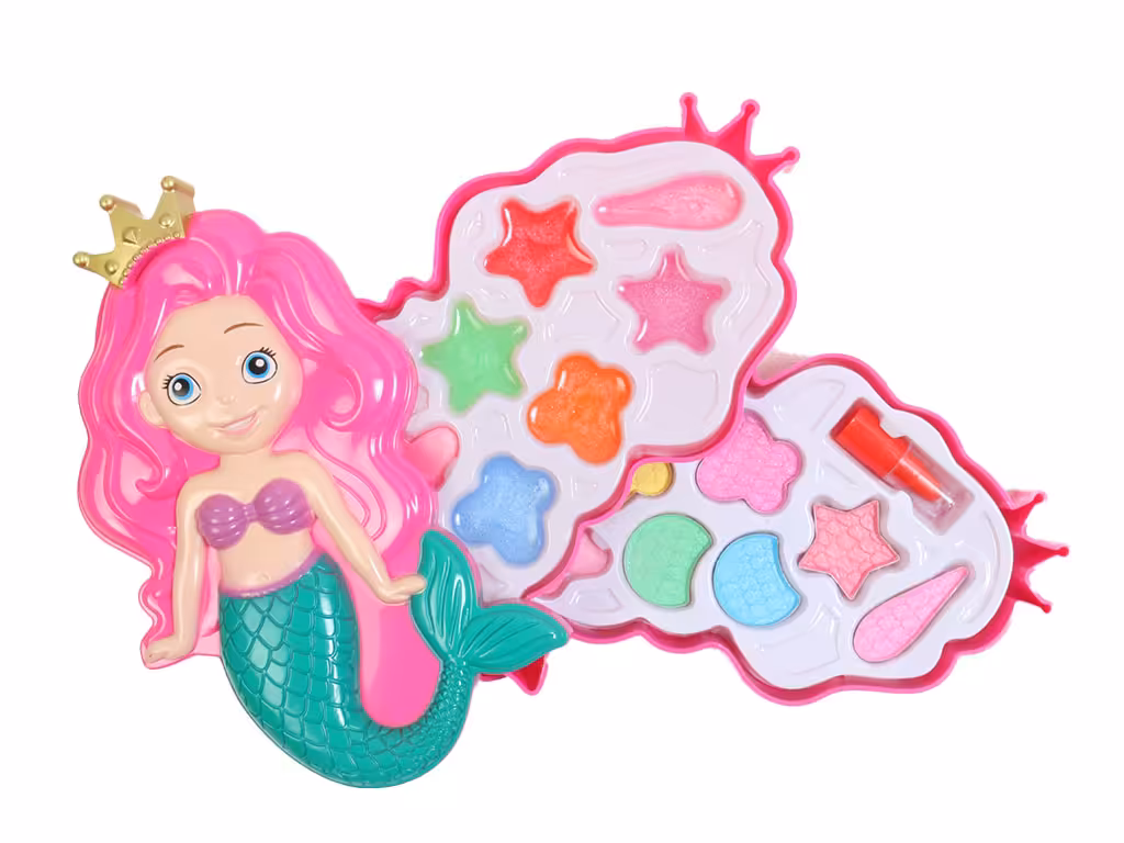 ست لوازم آرایش اسباب بازی طرح پری دریایی