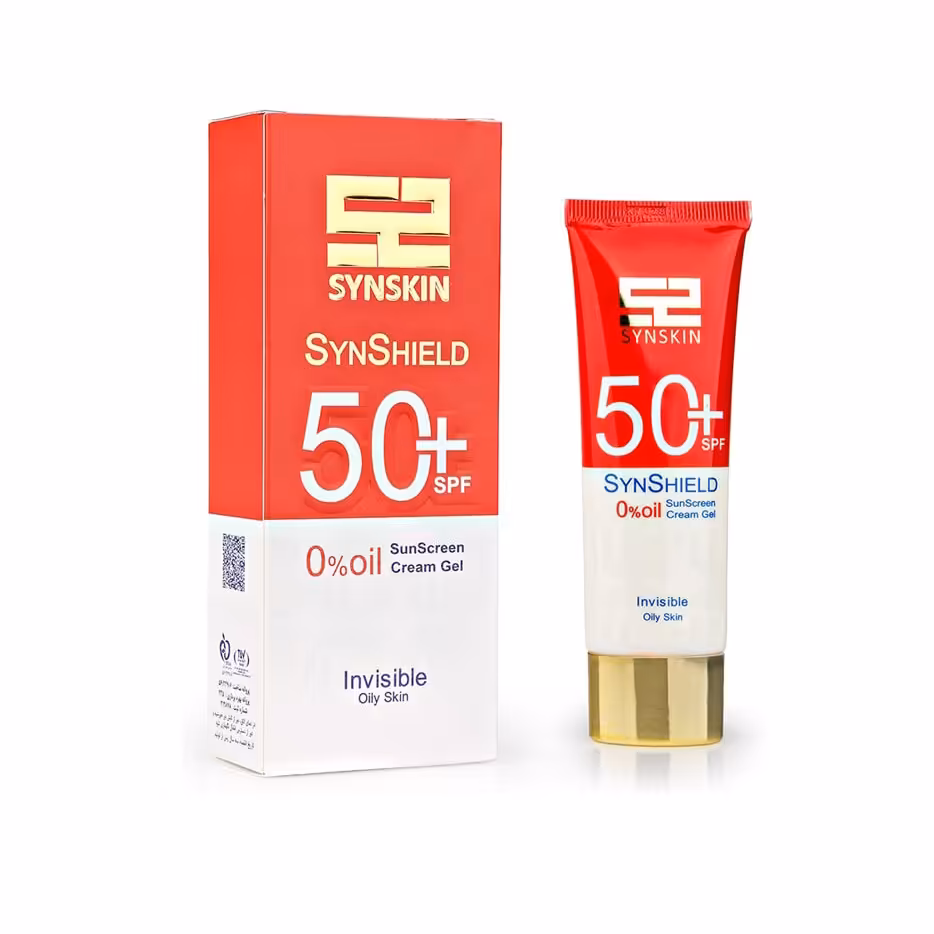  ضد آفتاب بی رنگ ساین اسکین SPF50 مدل ساین شیلد حجم 50ml