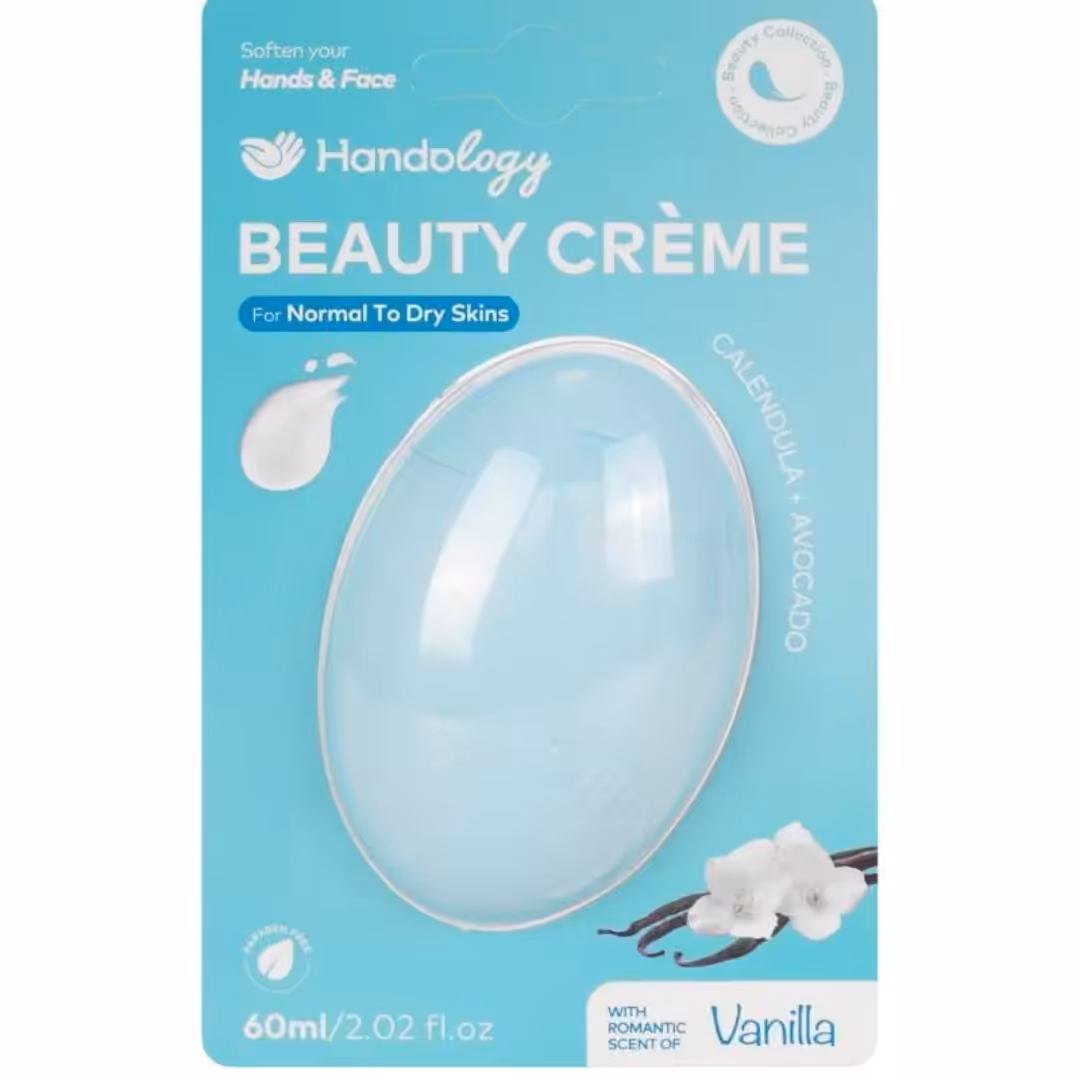 کرم مرطوب کننده مناسب پوست نرمال تا خشک حاوی رایحه وانیل هندولوژی ظرفیت 60 میلی لیتر