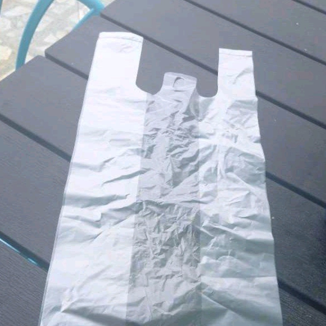 نایلکس شفاف دسته دار رکابی سایز 40 در 55 کیسه 25 کیلویی