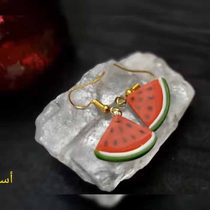 گوشواره هندوانه یلدایی