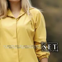 بارانی میکرو مدل کانجو رنگ کهربایی برند SET 
