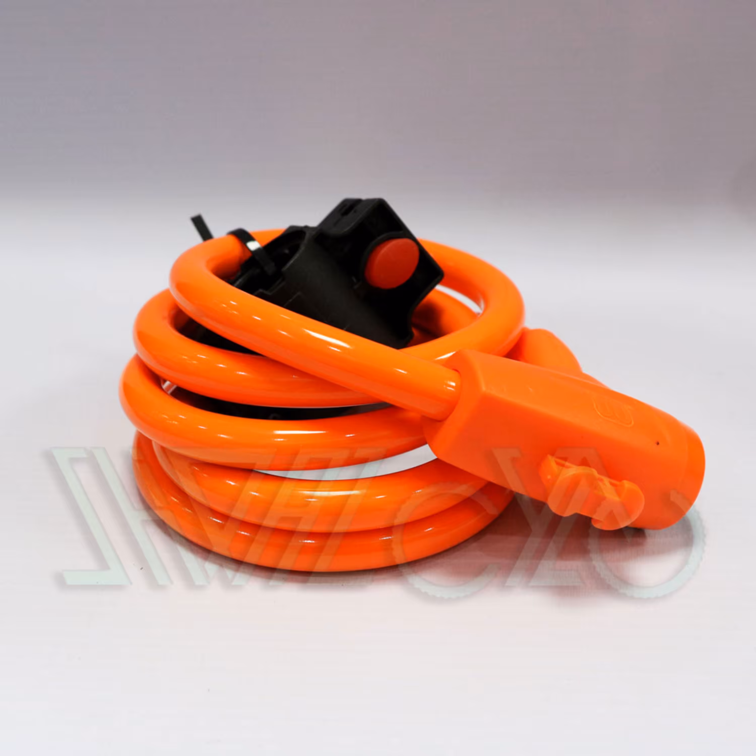 قفل دوچرخه کلیددار دبلیو - استاندارد -  - ضخامت 10 میلیمتر - نارنجی