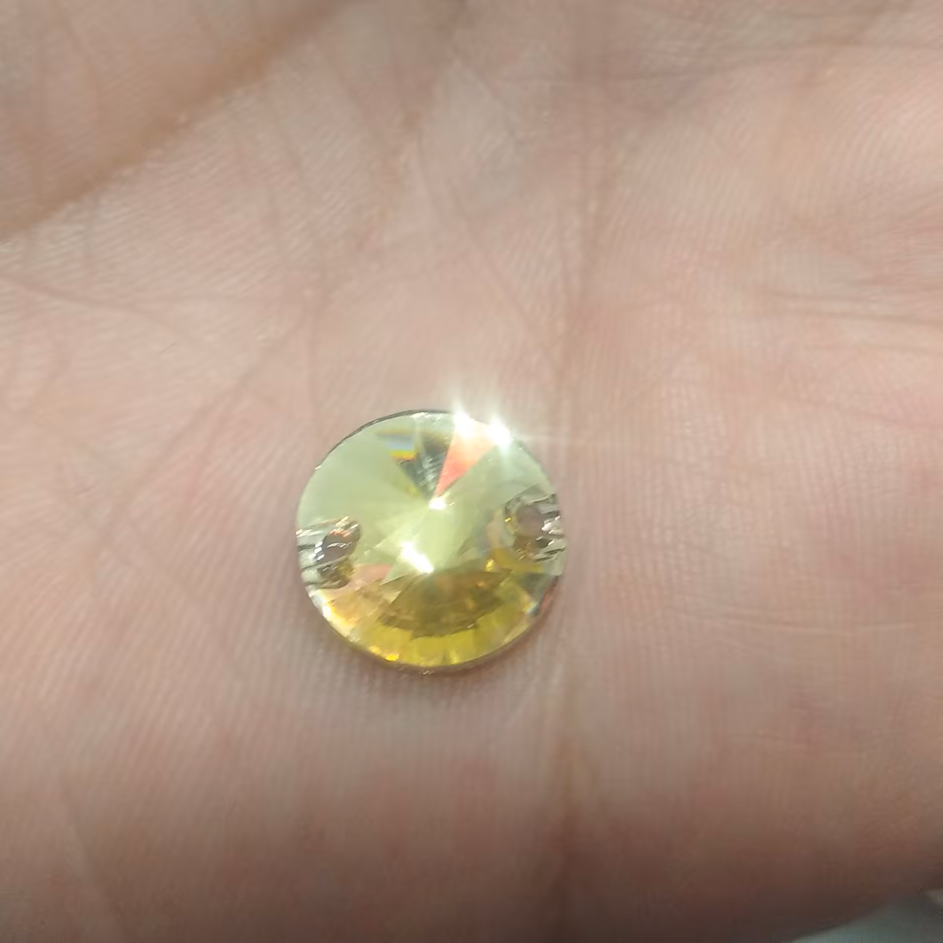 سنگ گرد پلاستیکی طلایی 10 عدد