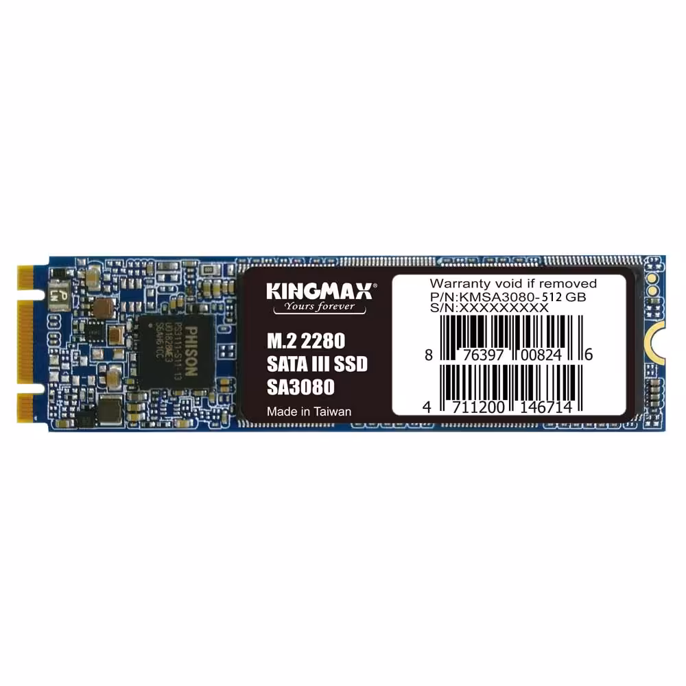 اس اس دی KINGMAX 512G M.2 2280 SATA III SSD SA3080