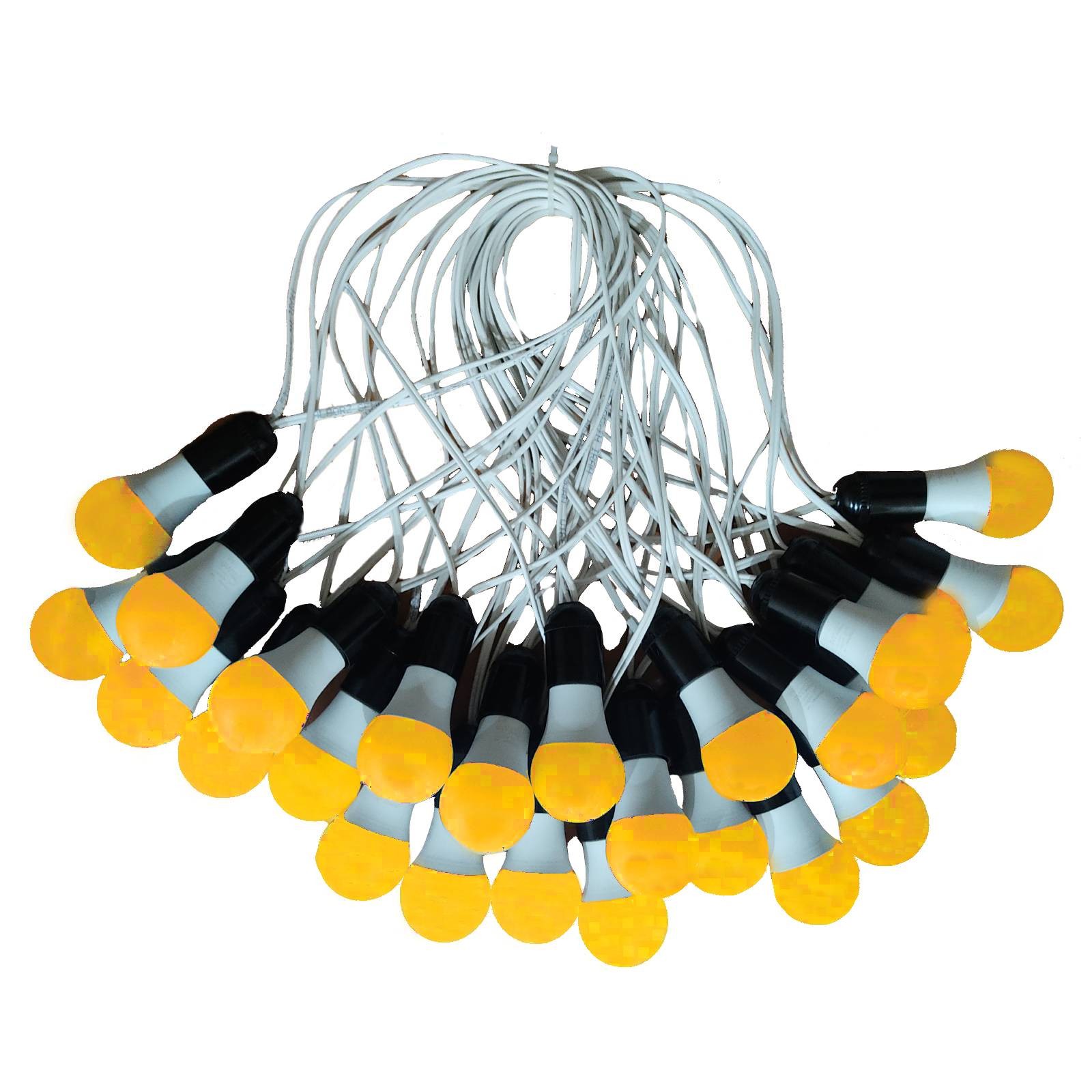 ریسه 20 متری با لامپ زرد