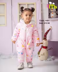 کاپشن سرهمی شمعی صورتی گنجشک 1461 مهتا