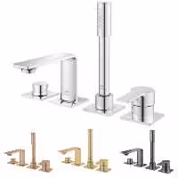 شیر وان پر کن اهرمی 4 تکه با دوش دستی گروهه مدل الور