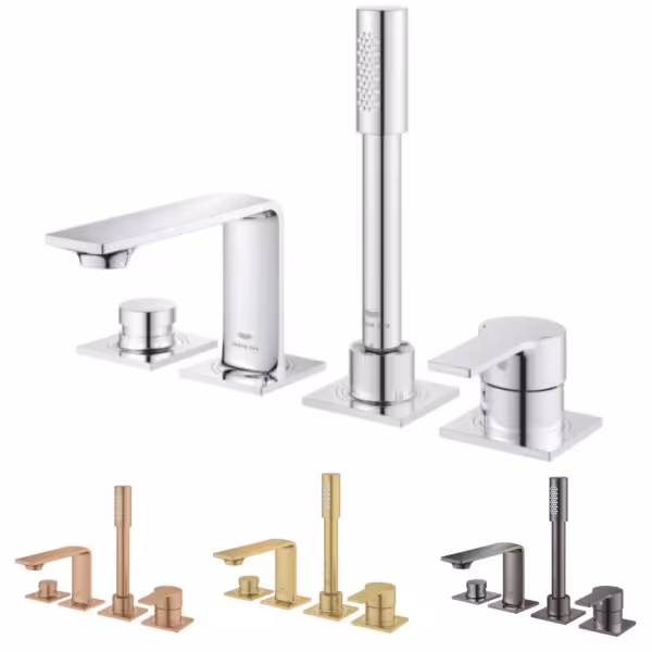 شیر وان پر کن اهرمی 4 تکه با دوش دستی گروهه مدل الور